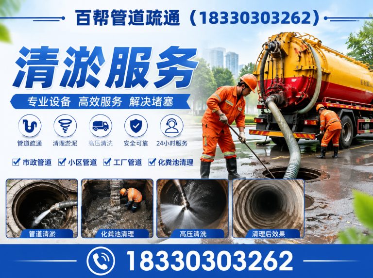 迁西县唐山管道疏通展示图